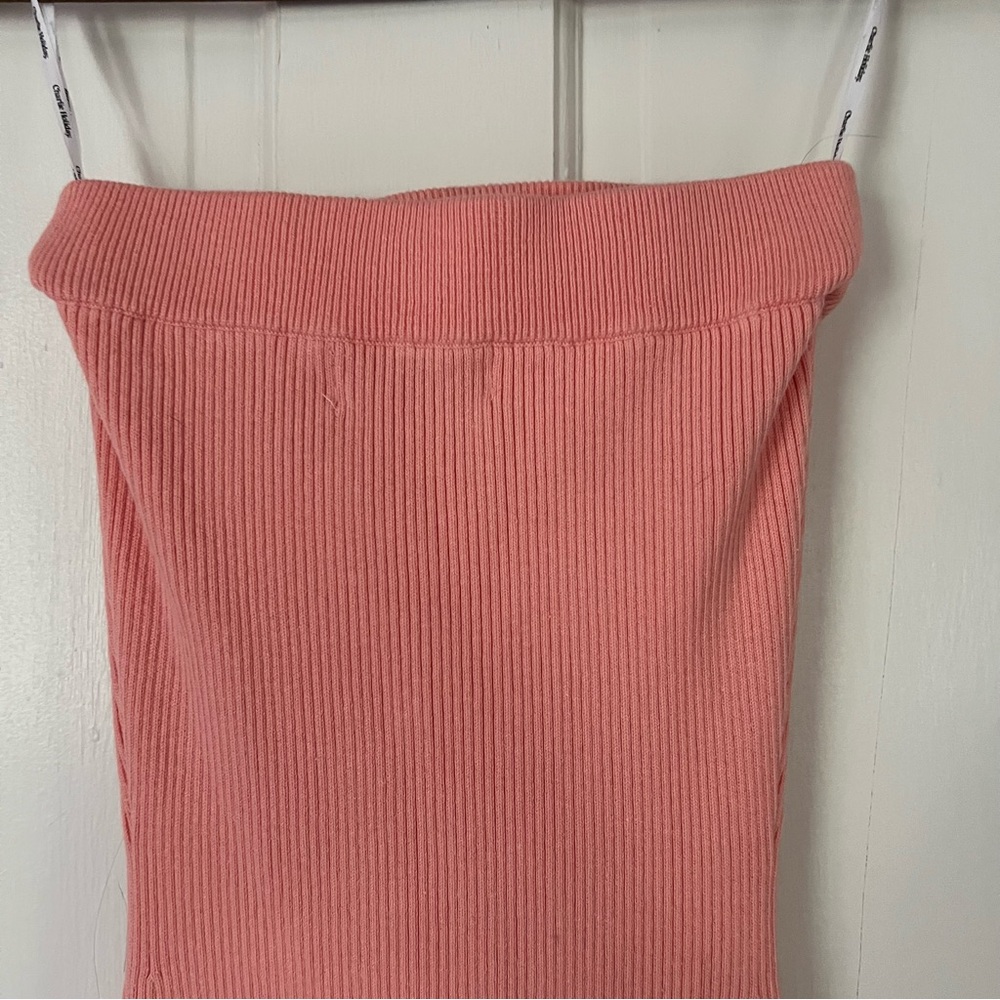 NWT ANTHROPOLOGIE CHARLIE HOLIDAY Freya Midi Dress in Pink Punch Size 4 - Picture 6 of 8